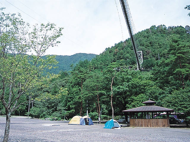 つり橋の里キャンプ場 オートキャンプ場マップ ソニー損保 Mapple